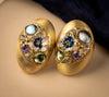 Royal Gem Oval Studs