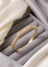 ✨ Angular Luxe Pave Gold Bracelet