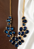 ๐ Midnight Royale Teardrop Statement Necklace