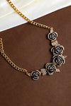 Midnight Rose Glam Necklace