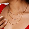 Celeste Charm Layered Necklace