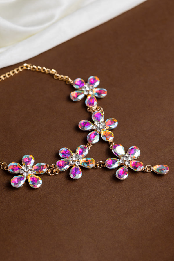 Blossom Radiance Floral Necklace