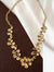 🔶 Fluid Wave Gold Statement Necklace