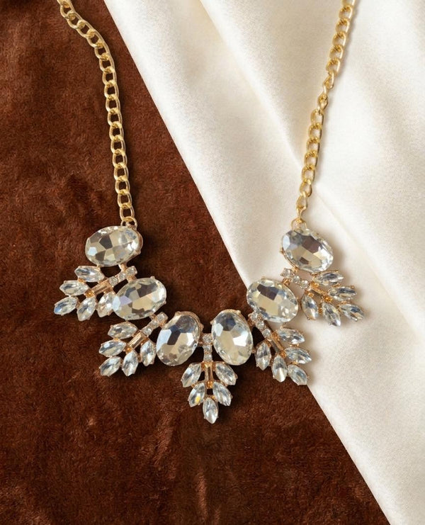 ✨ Crystal Luxe Statement Necklace