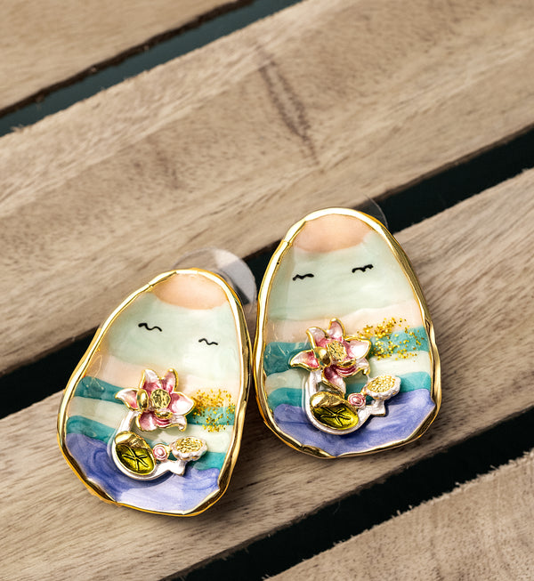Pastel Dream Art Studs