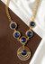 💙 Midnight Halo Statement Necklace