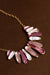 Rosé Petal Drop Necklace