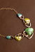 Emerald Harmony Modern Necklace