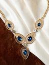 💙 Regal Radiance Teardrop Necklace